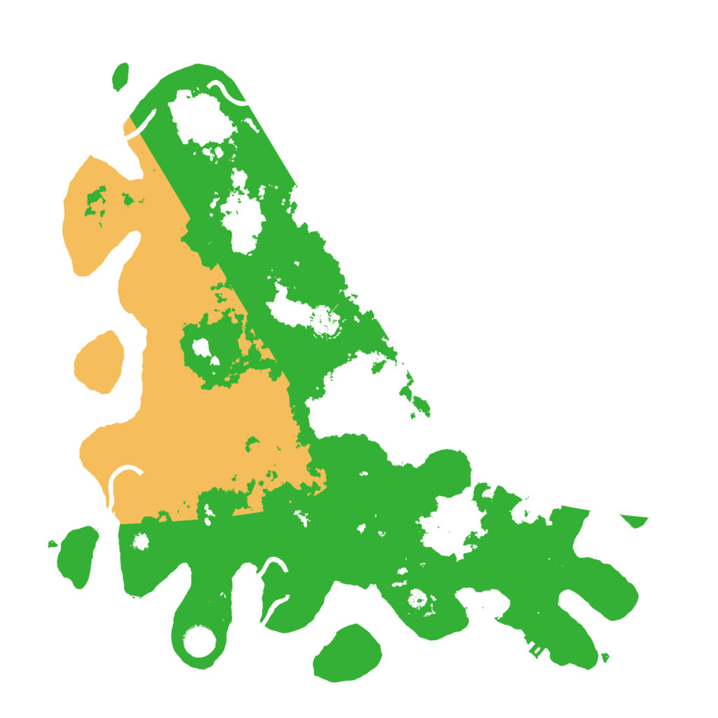 Biome Rust Map: Procedural Map, Size: 4000, Seed: 990226