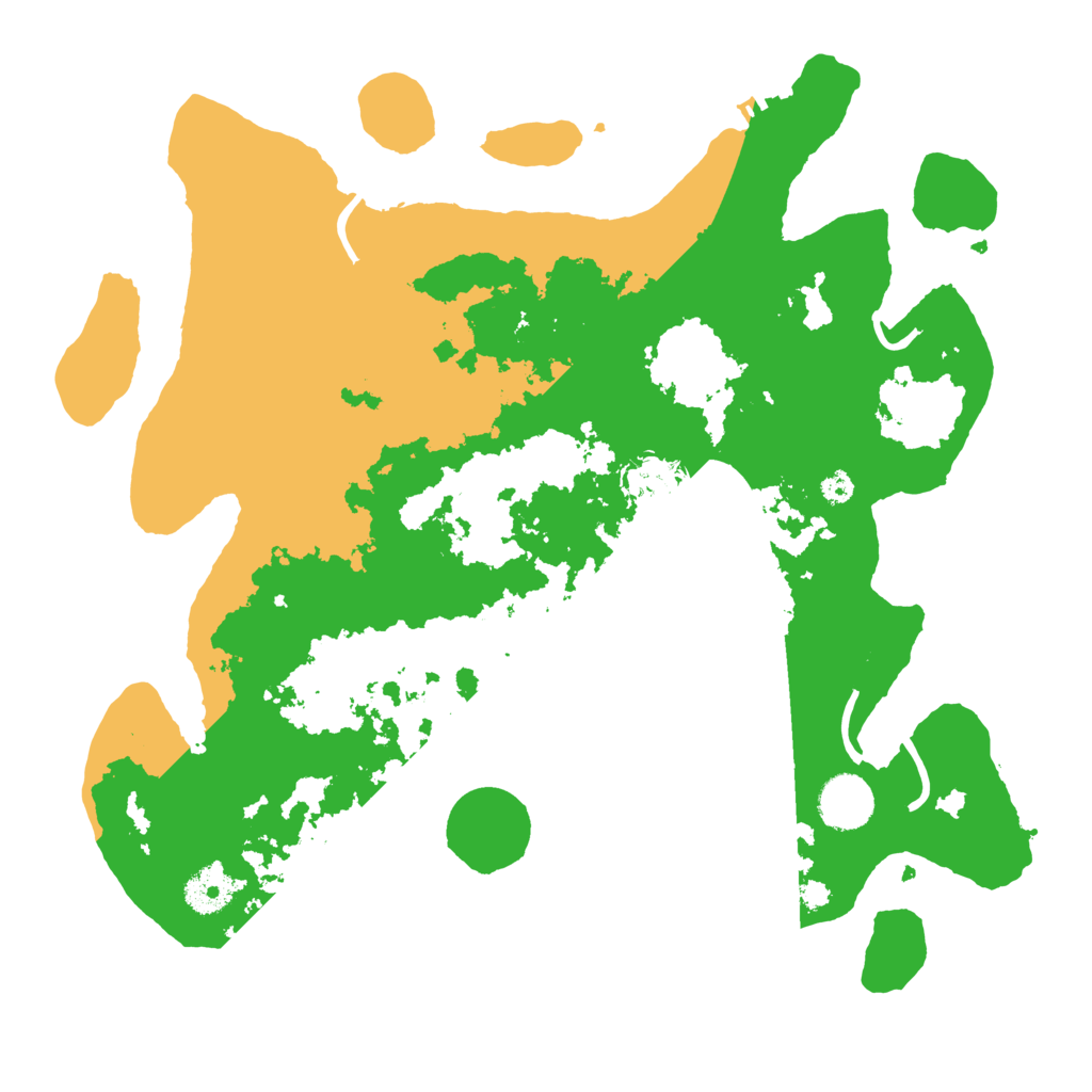 Biome Rust Map: Procedural Map, Size: 3500, Seed: 813711179