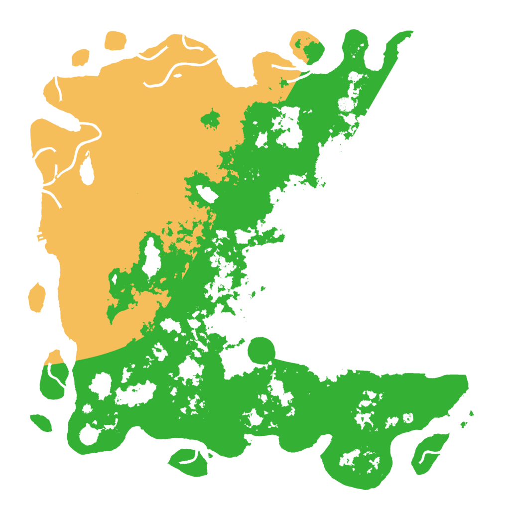 Biome Rust Map: Procedural Map, Size: 5000, Seed: 202638965