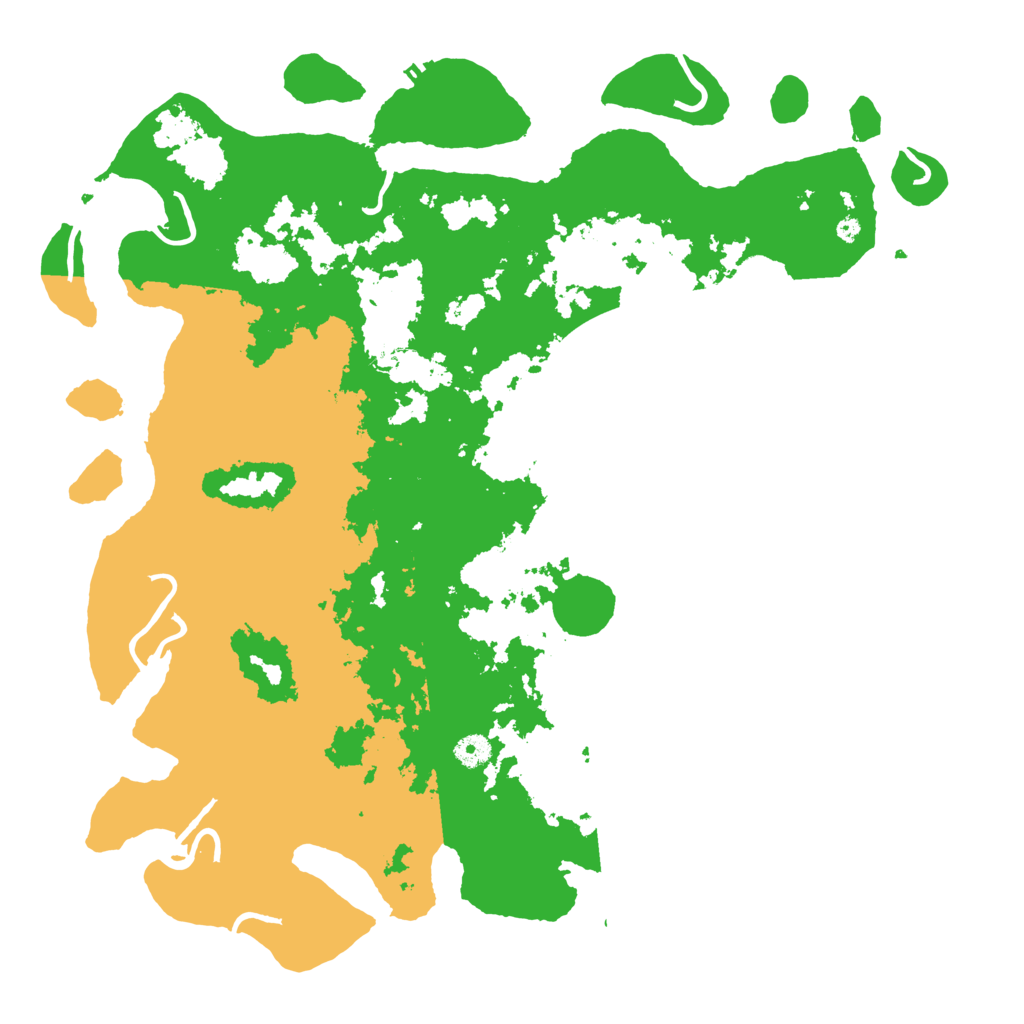 Biome Rust Map: Procedural Map, Size: 4500, Seed: 6410510