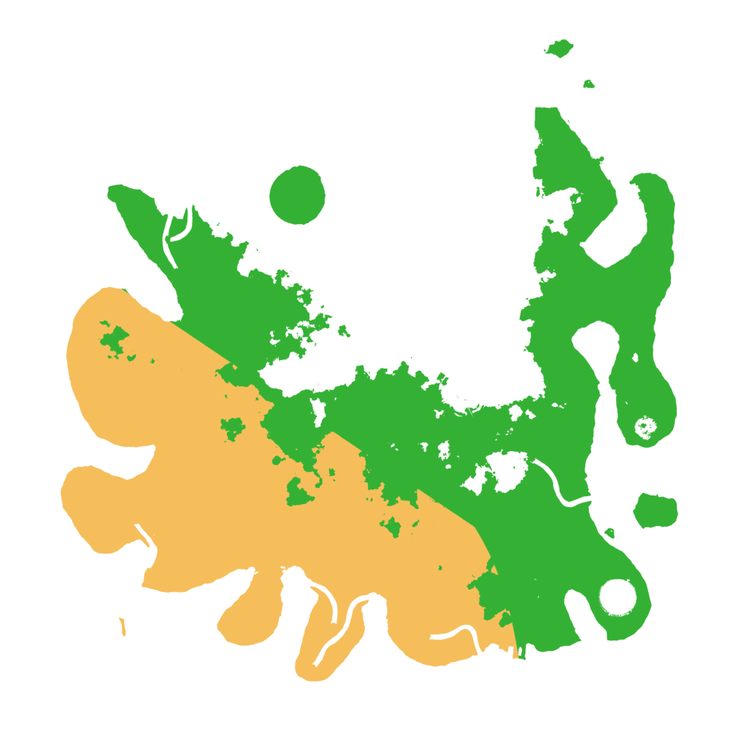 Biome Rust Map: Procedural Map, Size: 3500, Seed: 1680861388