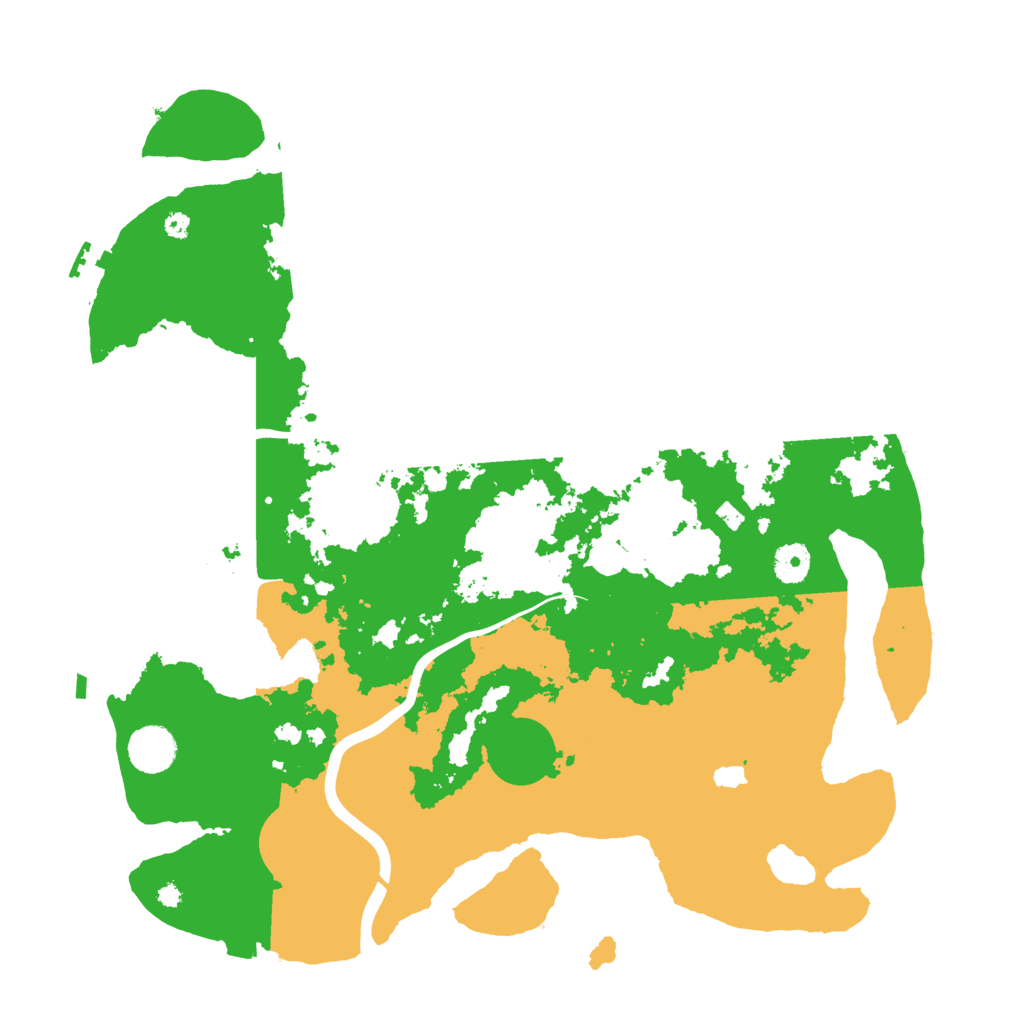 Biome Rust Map: Procedural Map, Size: 4000, Seed: 1992255157