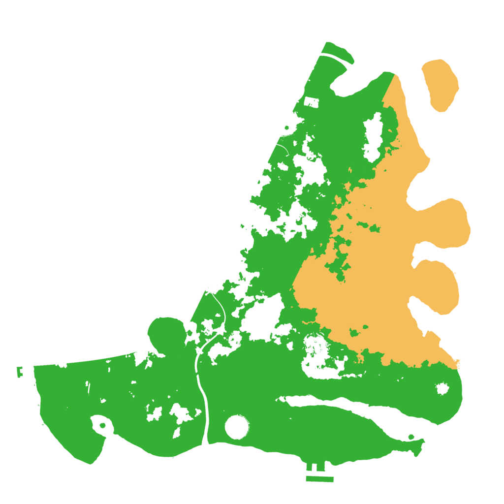 Biome Rust Map: Procedural Map, Size: 3700, Seed: 271034672