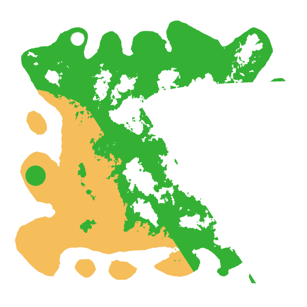 Biome Rust Map: Barren, Size: 4000, Seed: 53