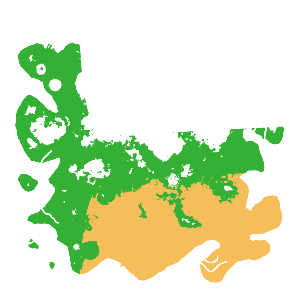 Biome Rust Map: Procedural Map, Size: 4244, Seed: 1394817237