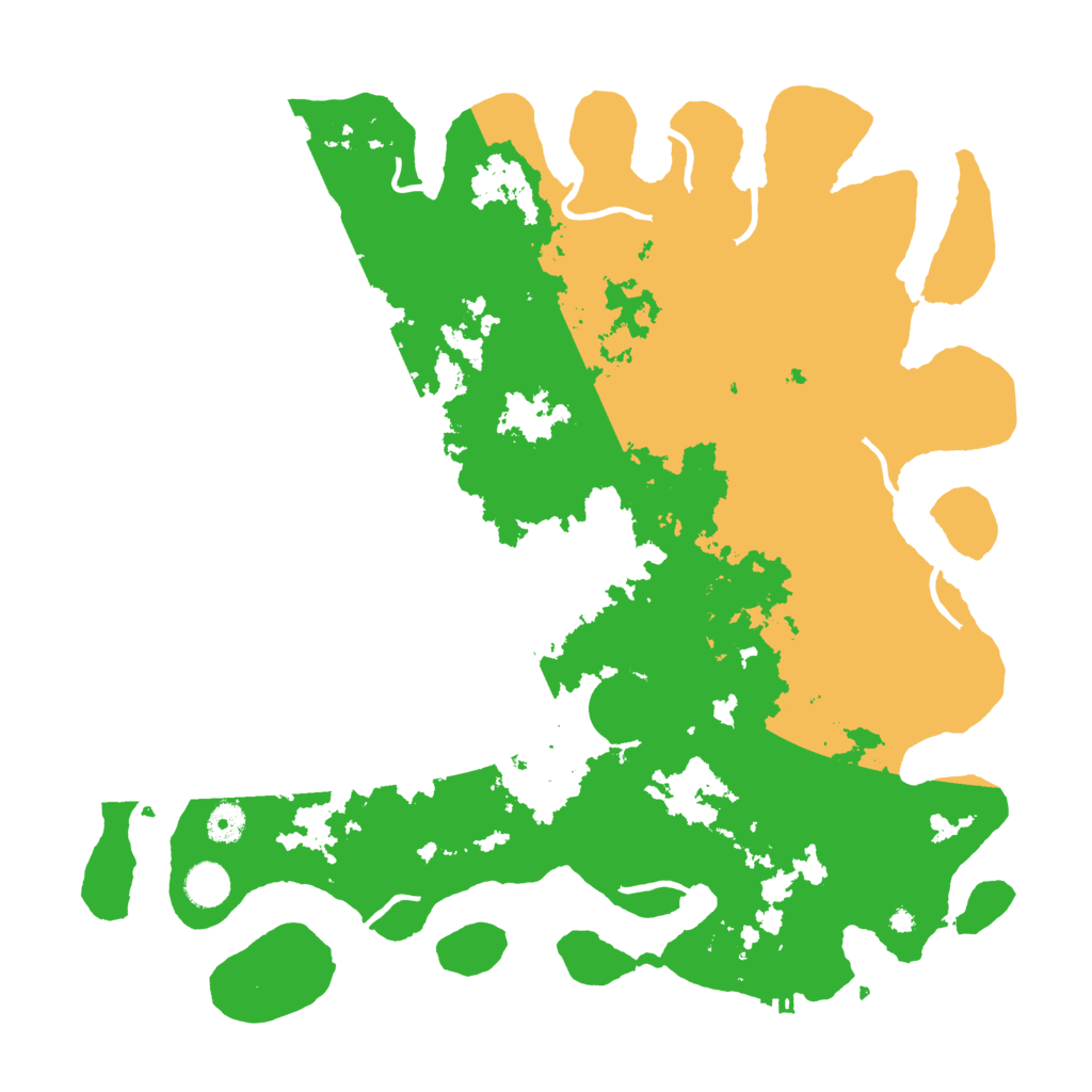 Biome Rust Map: Procedural Map, Size: 4250, Seed: 87658