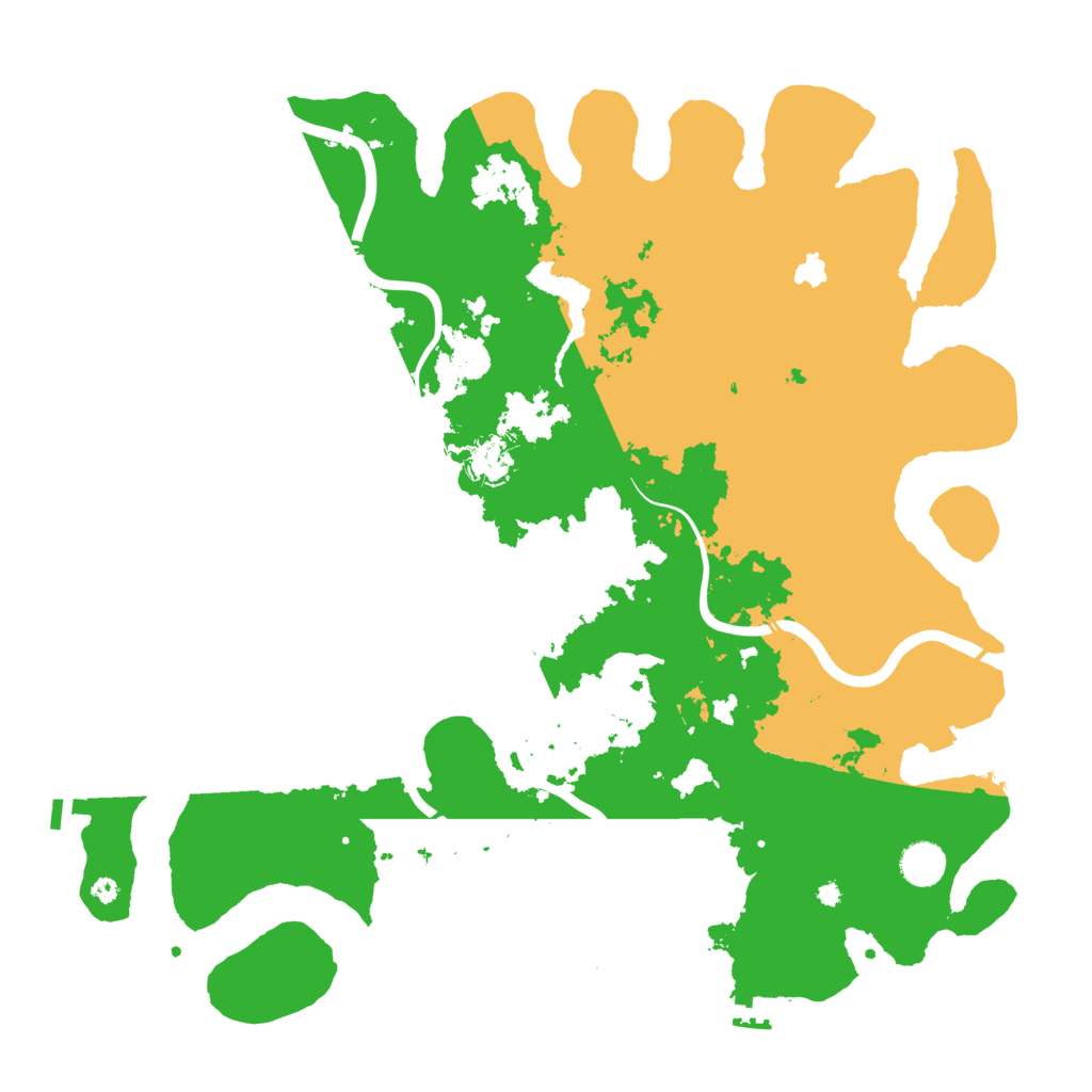 Biome Rust Map: Procedural Map, Size: 4250, Seed: 87658