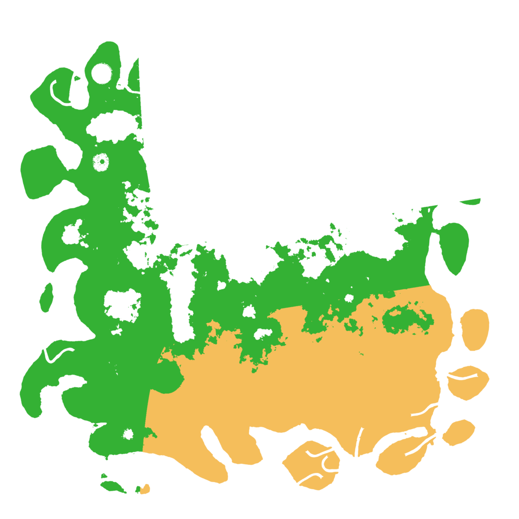 Biome Rust Map: Procedural Map, Size: 4500, Seed: 19344219