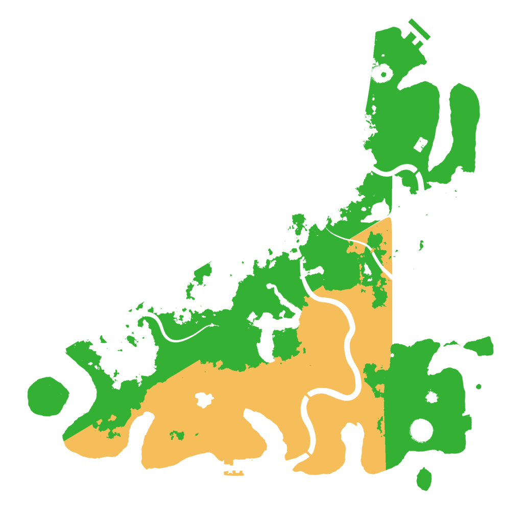Biome Rust Map: Procedural Map, Size: 4000, Seed: 100625617