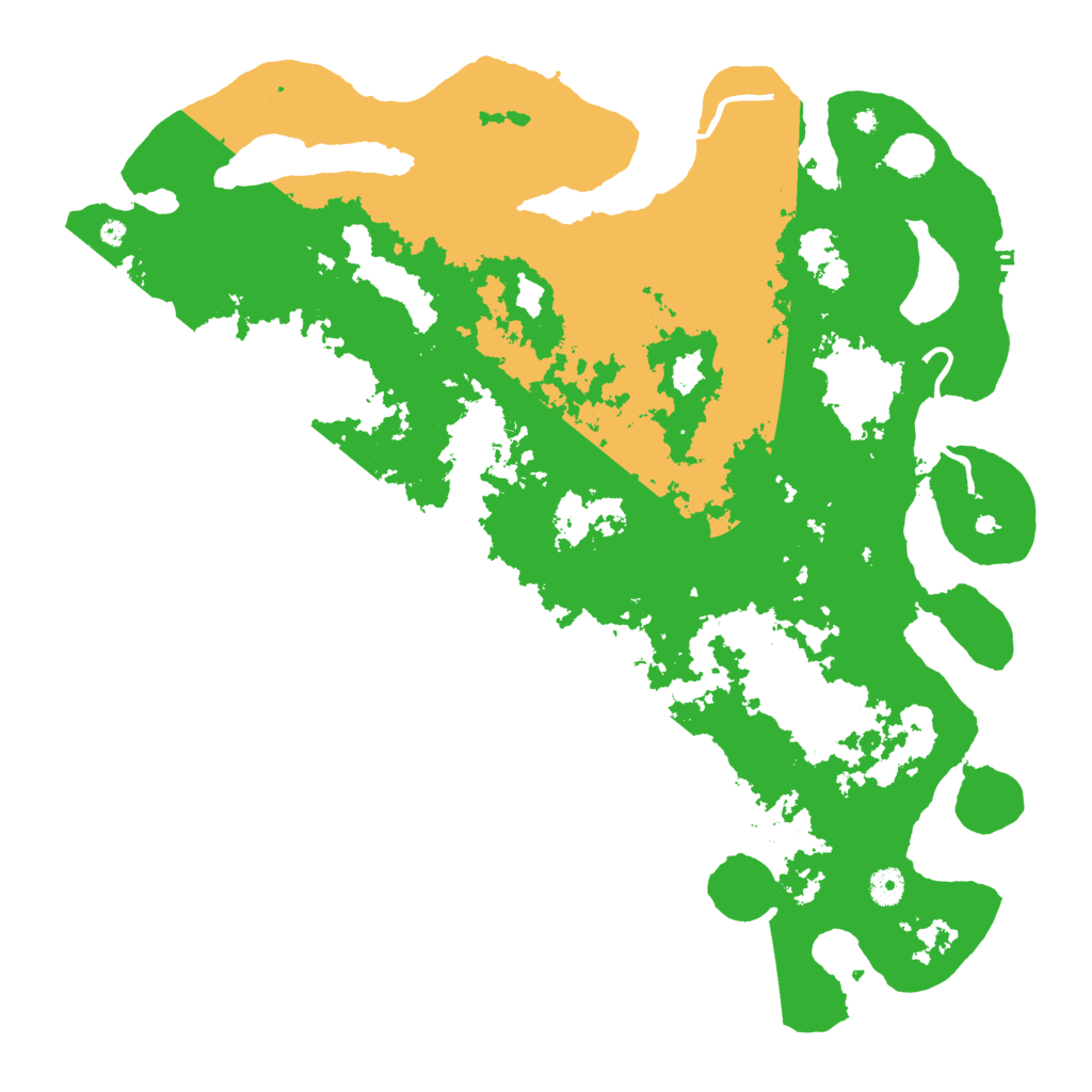 Biome Rust Map: Procedural Map, Size: 4500, Seed: 1894977969