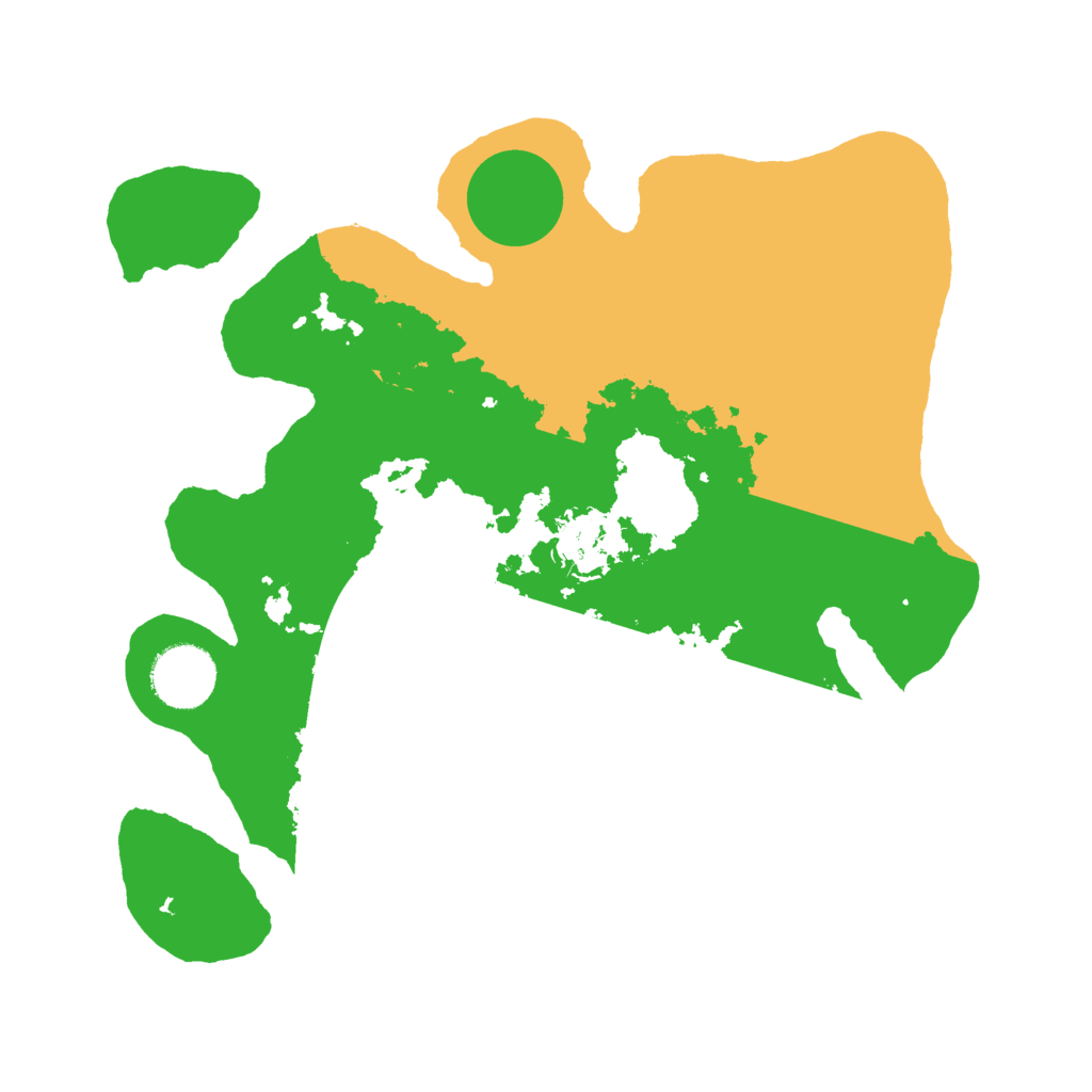 Biome Rust Map: Barren, Size: 3000, Seed: 4242512