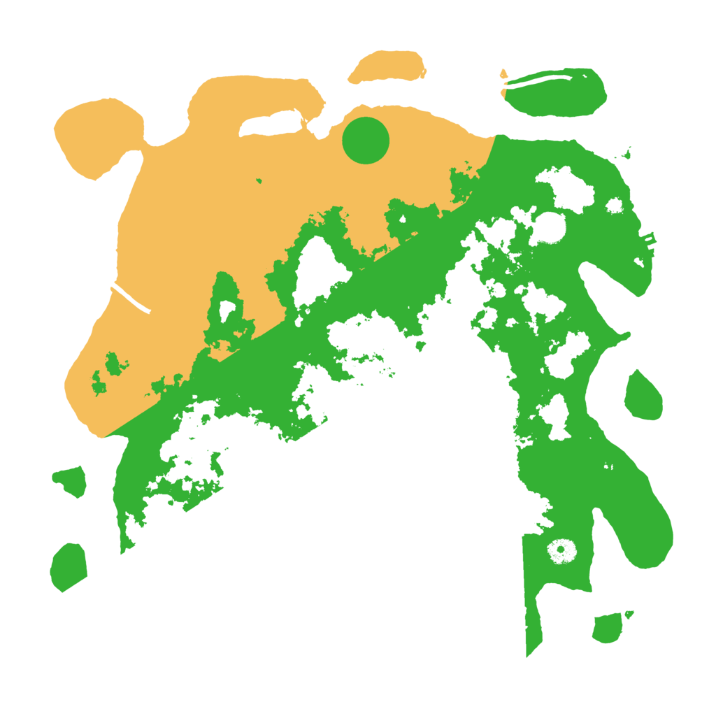 Biome Rust Map: Procedural Map, Size: 4000, Seed: 97332