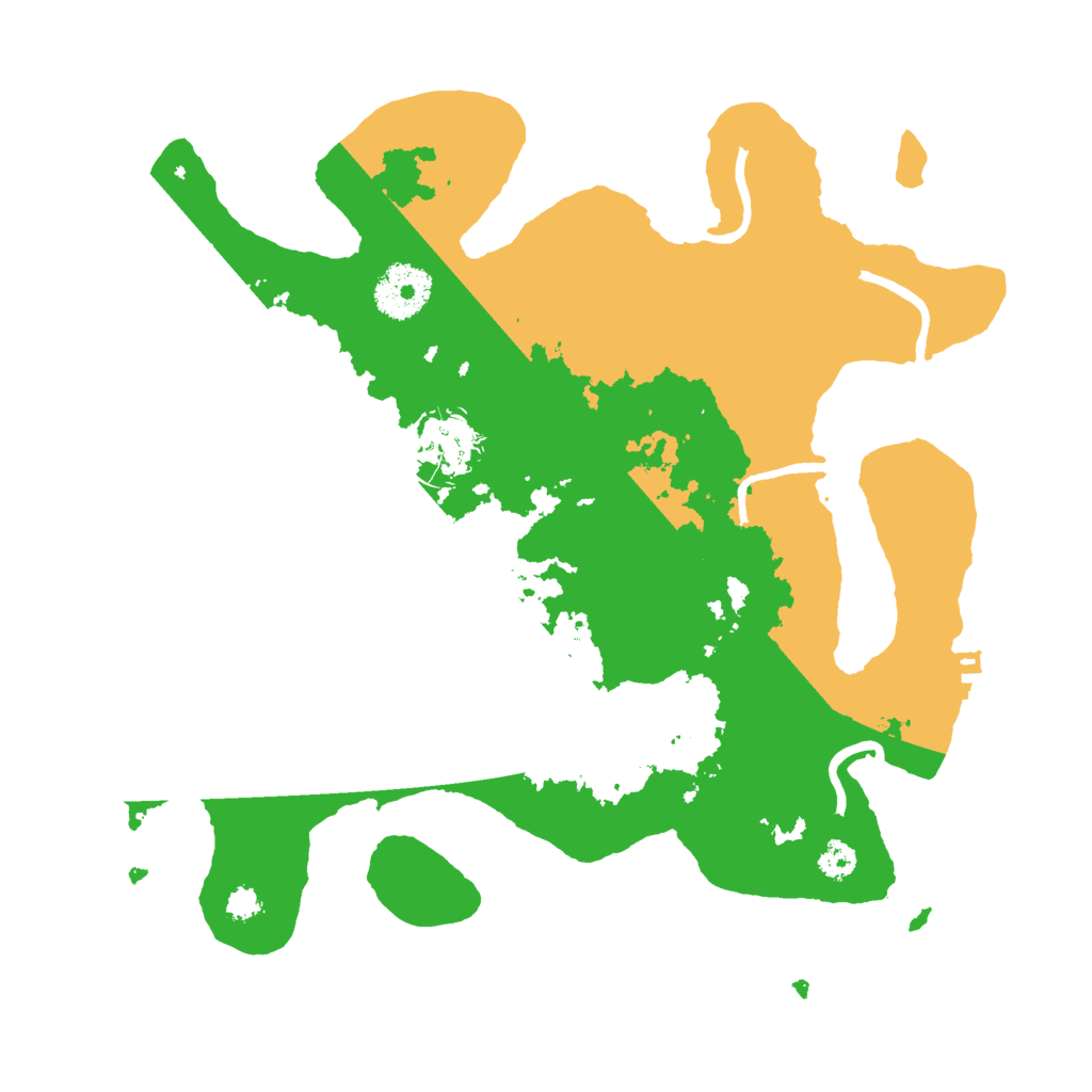 Biome Rust Map: Procedural Map, Size: 3000, Seed: 338948862