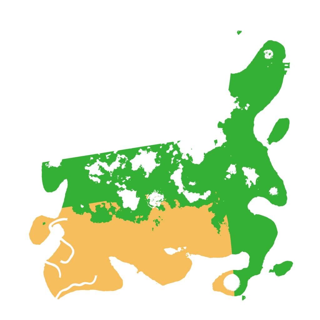 Biome Rust Map: Procedural Map, Size: 3500, Seed: 787998062