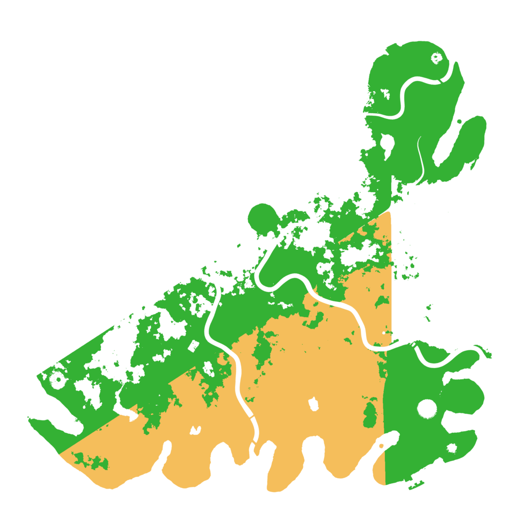 Biome Rust Map: Procedural Map, Size: 4800, Seed: 1763220976