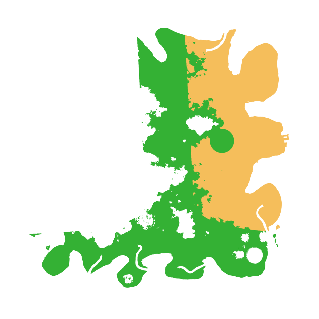 Biome Rust Map: Procedural Map, Size: 3500, Seed: 1830859328