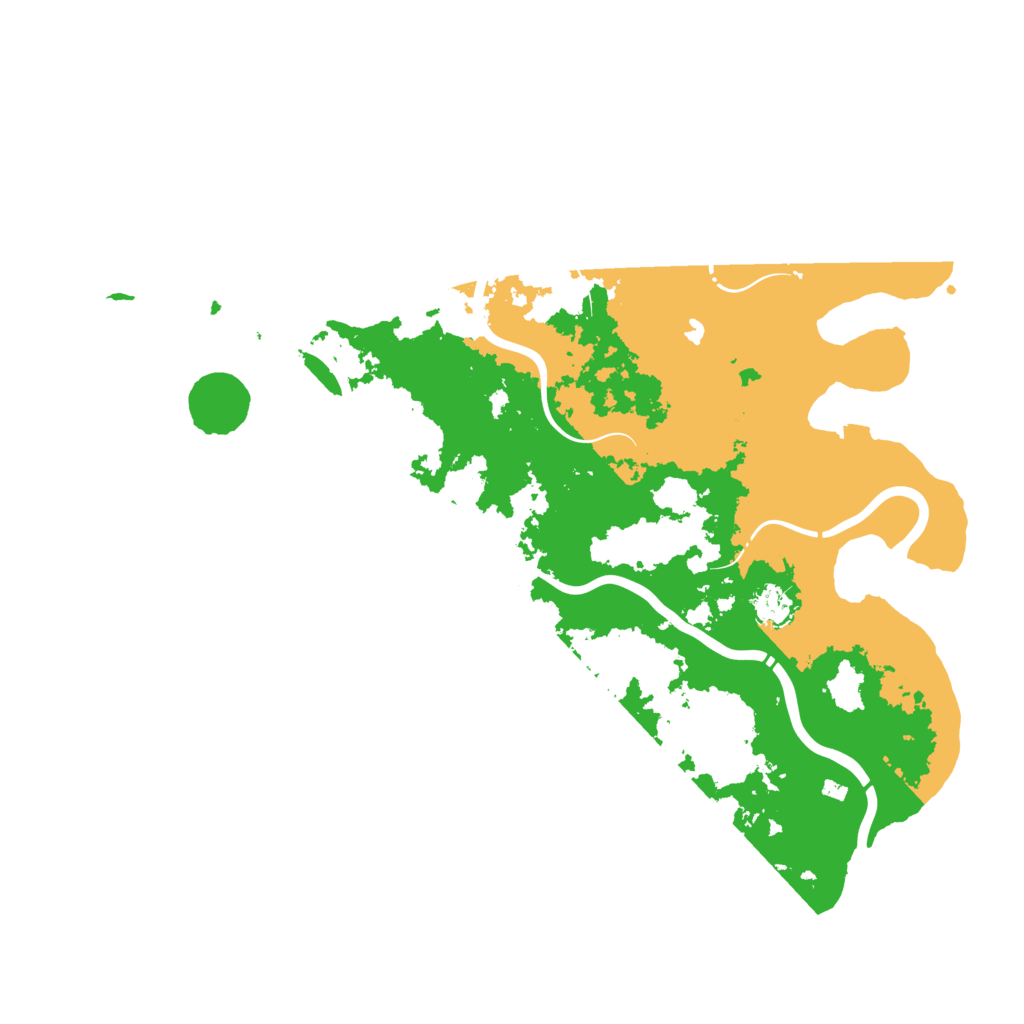 Biome Rust Map: Procedural Map, Size: 4500, Seed: 783747600
