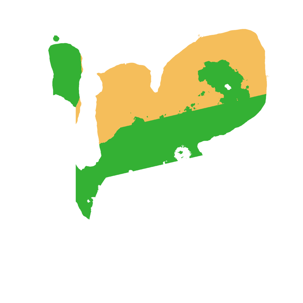 Biome Rust Map: Procedural Map, Size: 2000, Seed: 392402