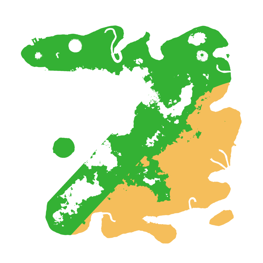 Biome Rust Map: Procedural Map, Size: 3500, Seed: 1303400650