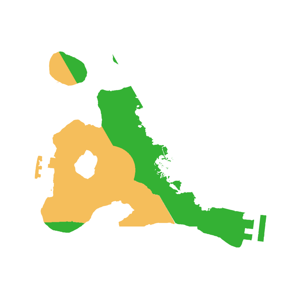 Biome Rust Map: Procedural Map, Size: 2001, Seed: 123