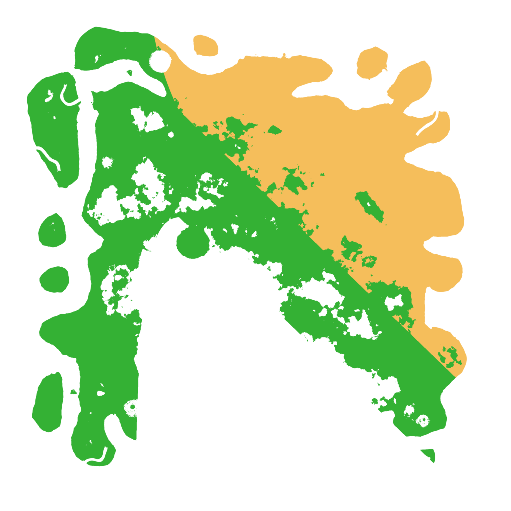 Biome Rust Map: Procedural Map, Size: 4300, Seed: 94366615