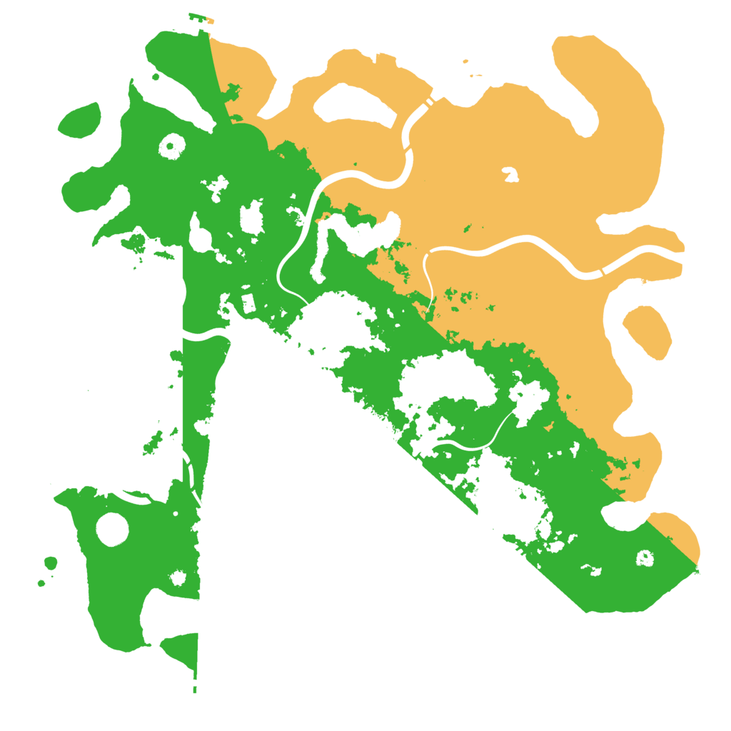 Biome Rust Map: Procedural Map, Size: 4250, Seed: 563839334