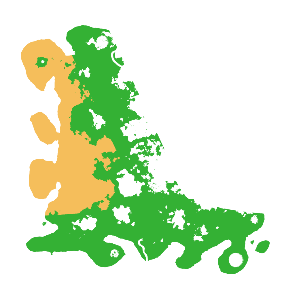 Biome Rust Map: Procedural Map, Size: 3700, Seed: 1363827024