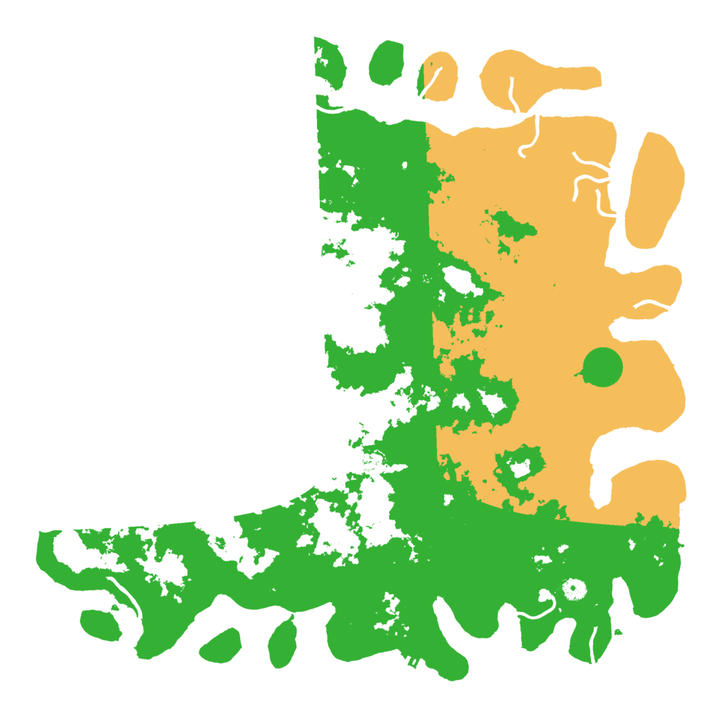 Biome Rust Map: Procedural Map, Size: 4800, Seed: 360560595