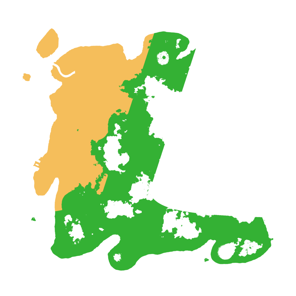 Biome Rust Map: Procedural Map, Size: 3500, Seed: 1725391337