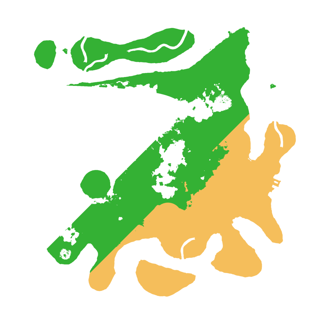 Biome Rust Map: Procedural Map, Size: 3000, Seed: 1679189163