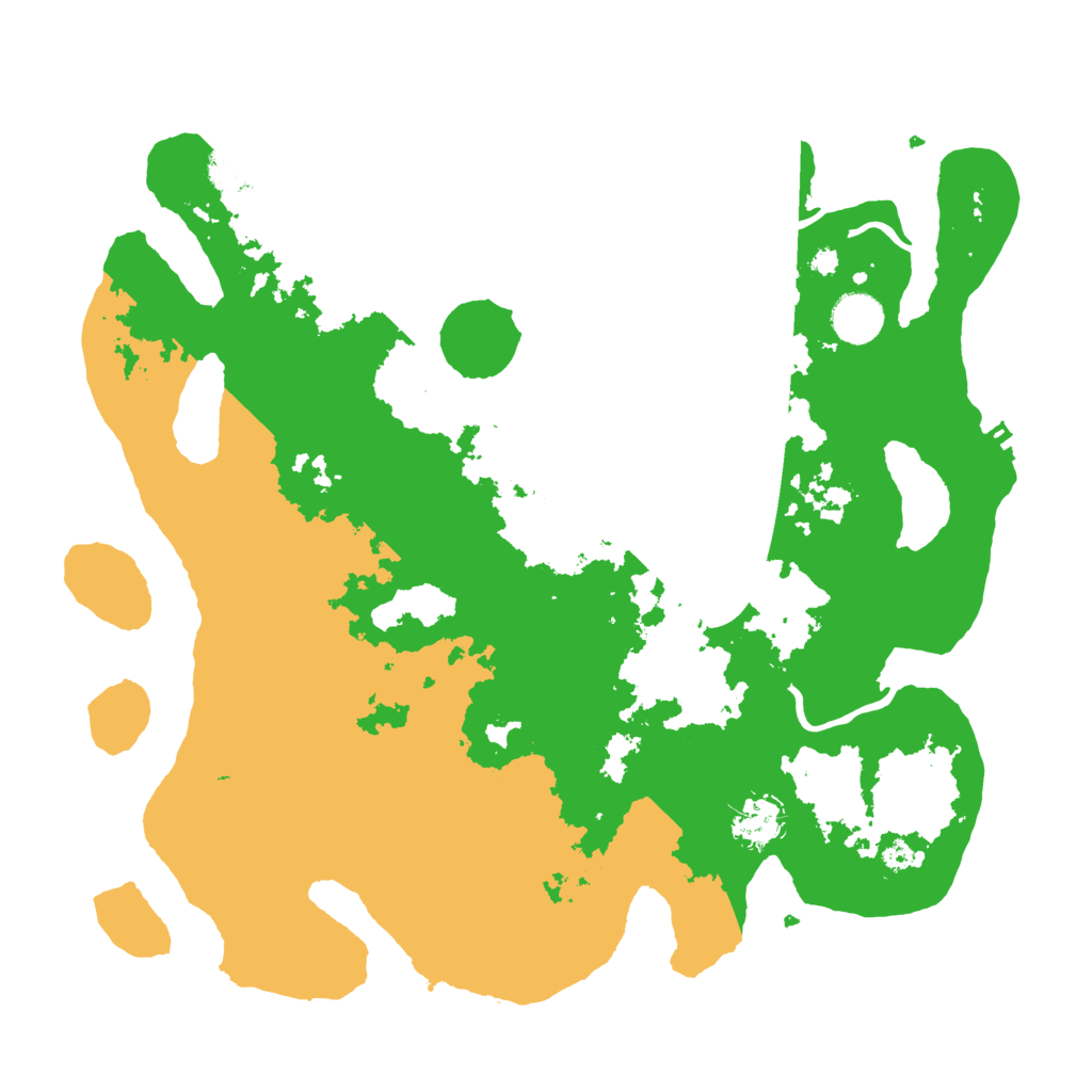 Biome Rust Map: Procedural Map, Size: 3750, Seed: 2024584