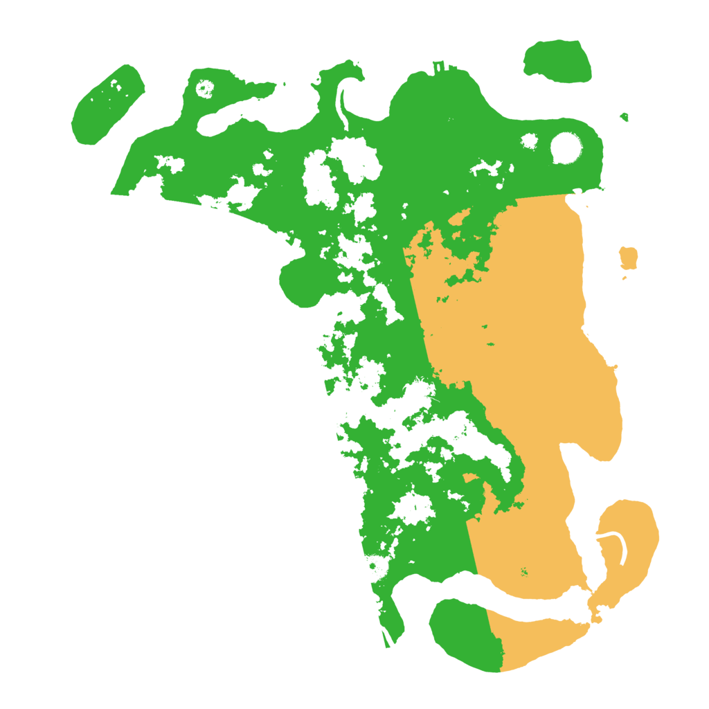 Biome Rust Map: Procedural Map, Size: 4000, Seed: 9674