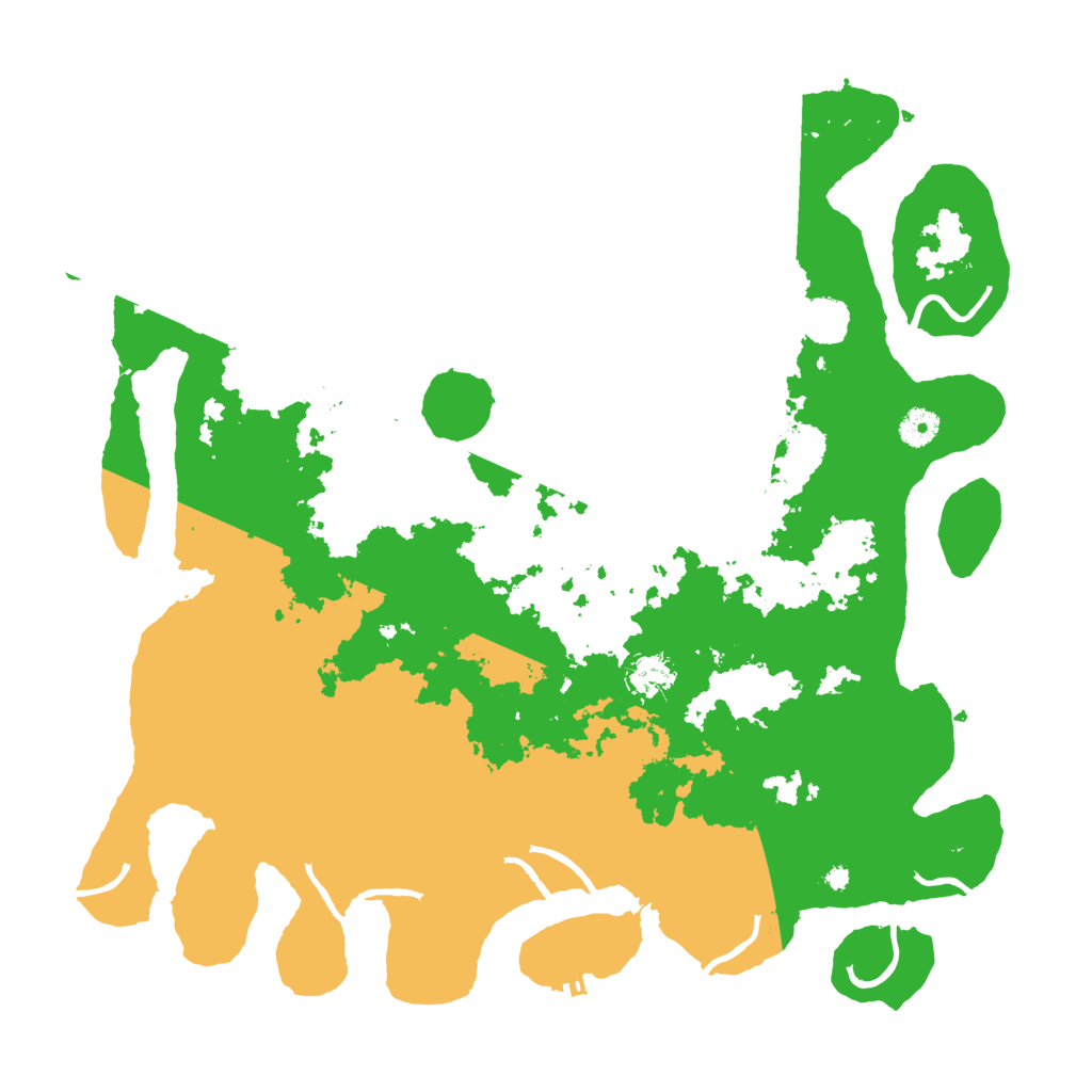 Biome Rust Map: Procedural Map, Size: 4250, Seed: 1231112391