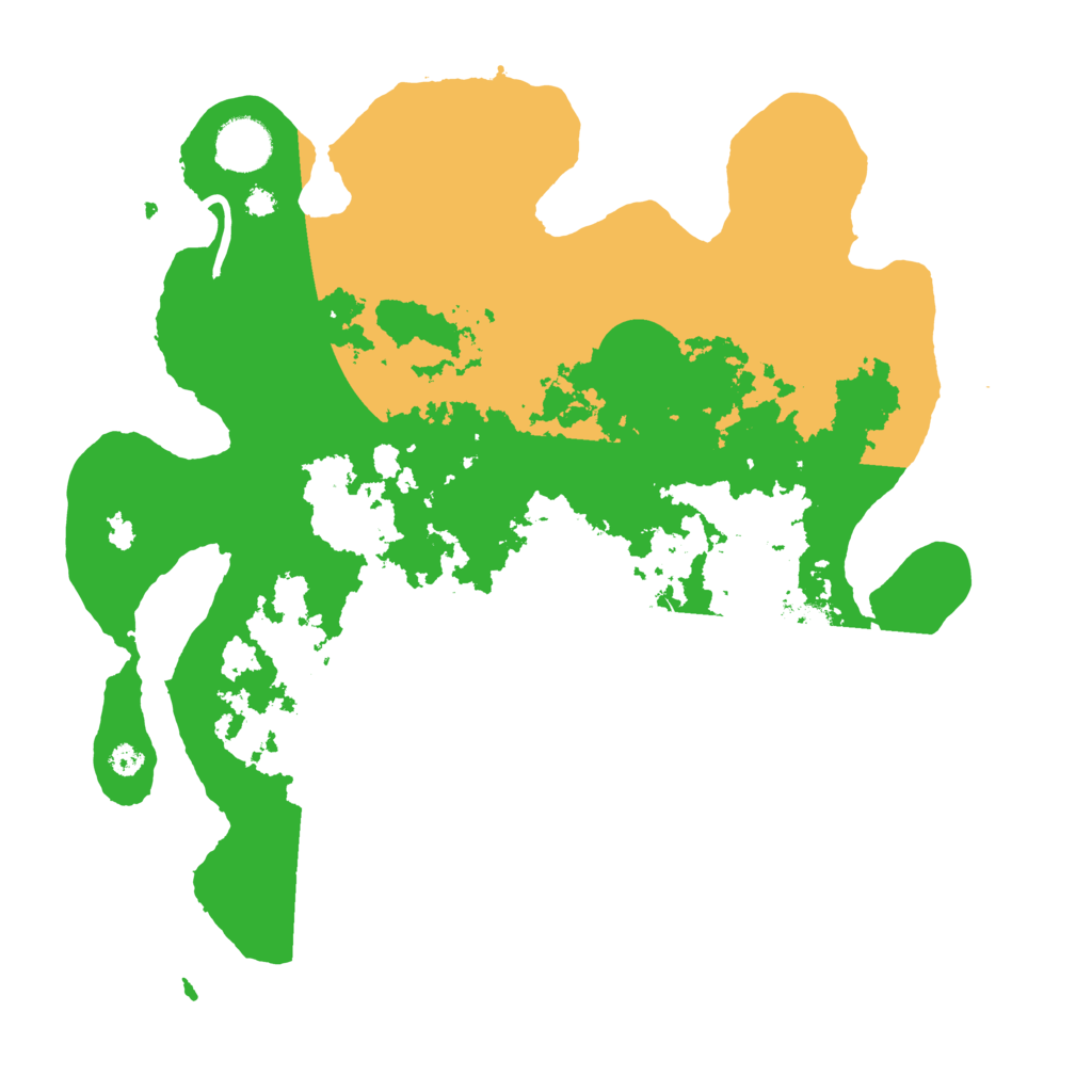 Biome Rust Map: Procedural Map, Size: 3500, Seed: 30789