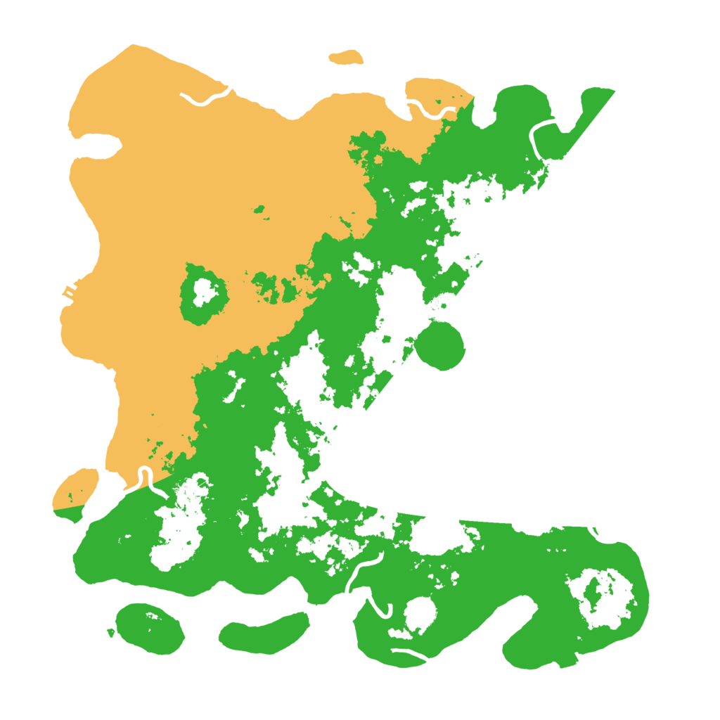 Biome Rust Map: Procedural Map, Size: 4250, Seed: 599135506