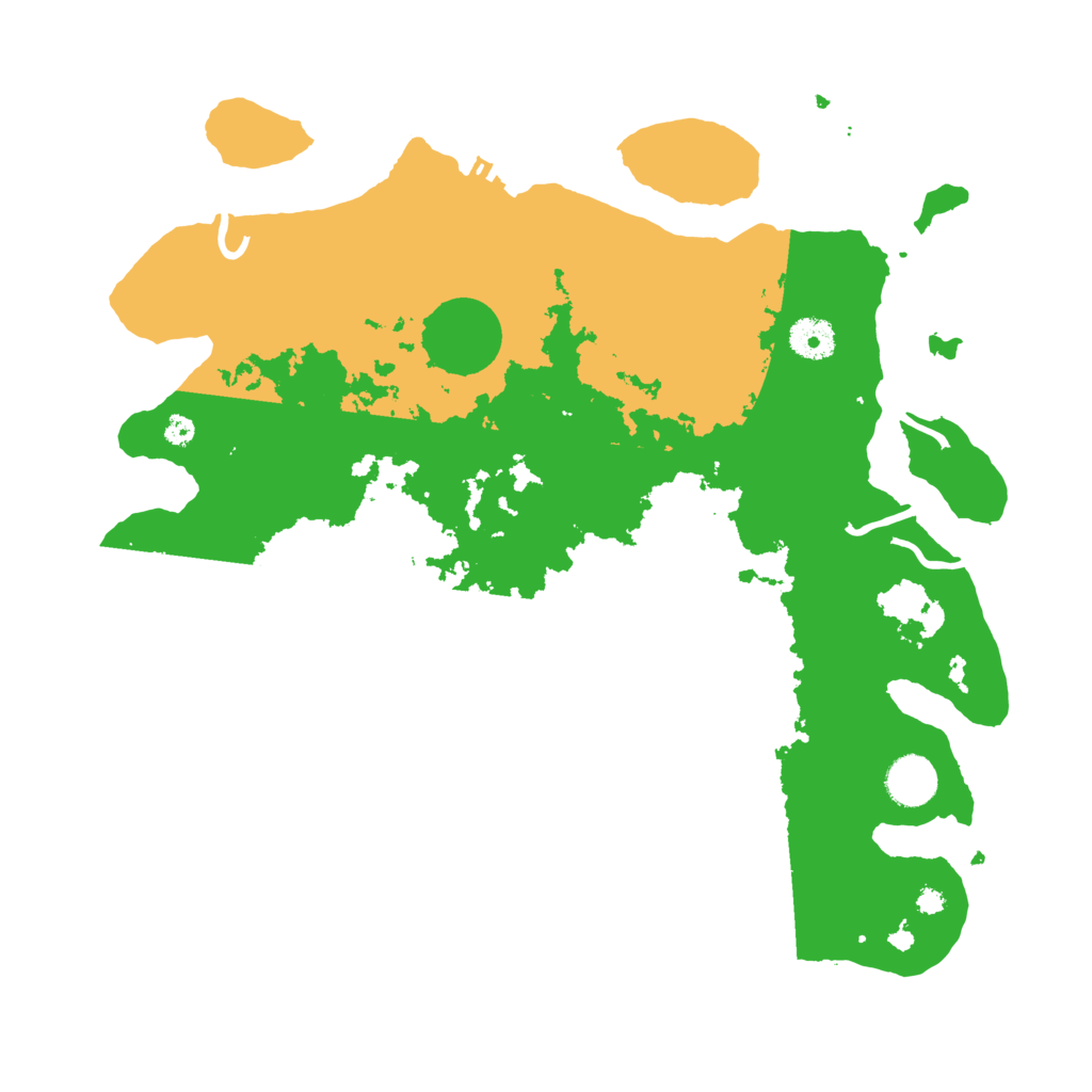 Biome Rust Map: Procedural Map, Size: 3750, Seed: 688305024