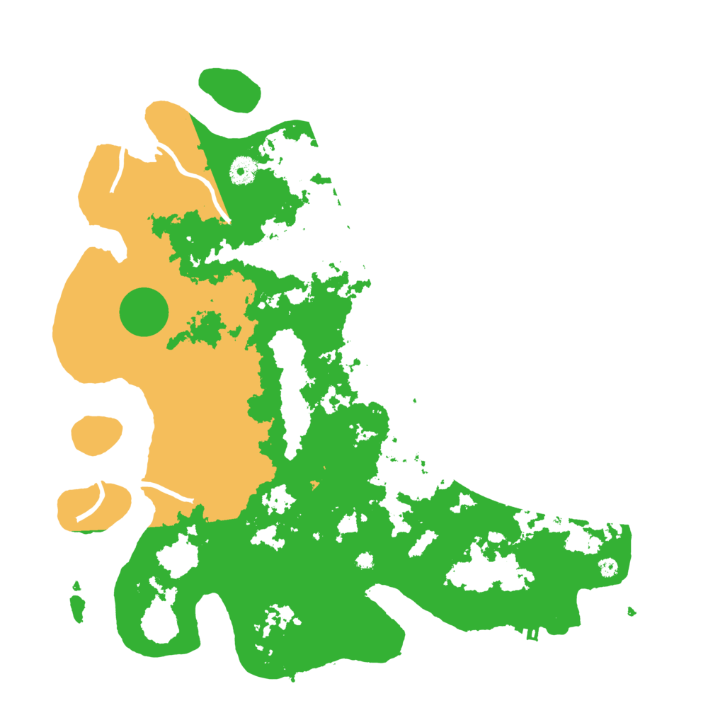 Biome Rust Map: Procedural Map, Size: 3900, Seed: 41438148