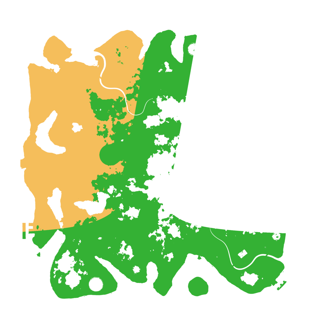 Biome Rust Map: Procedural Map, Size: 4000, Seed: 3561103