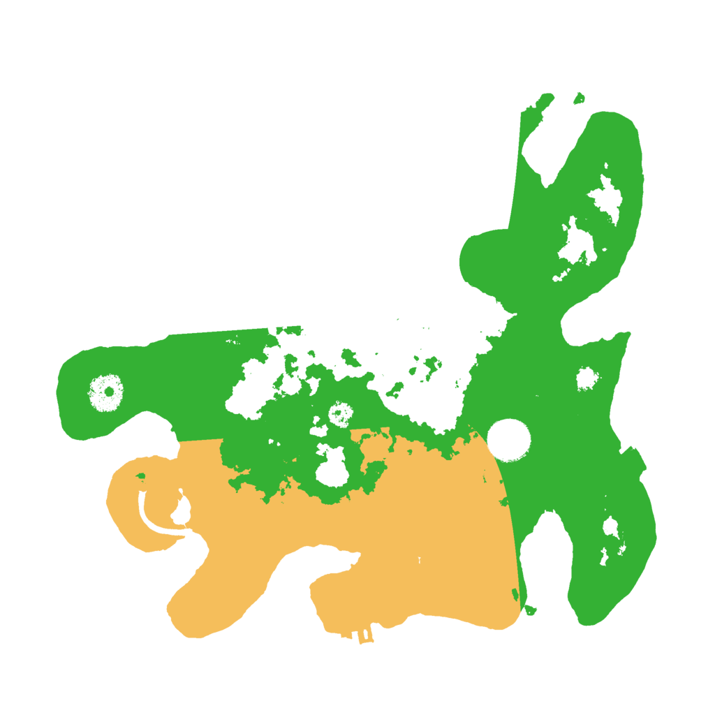 Biome Rust Map: Procedural Map, Size: 3000, Seed: 712163581