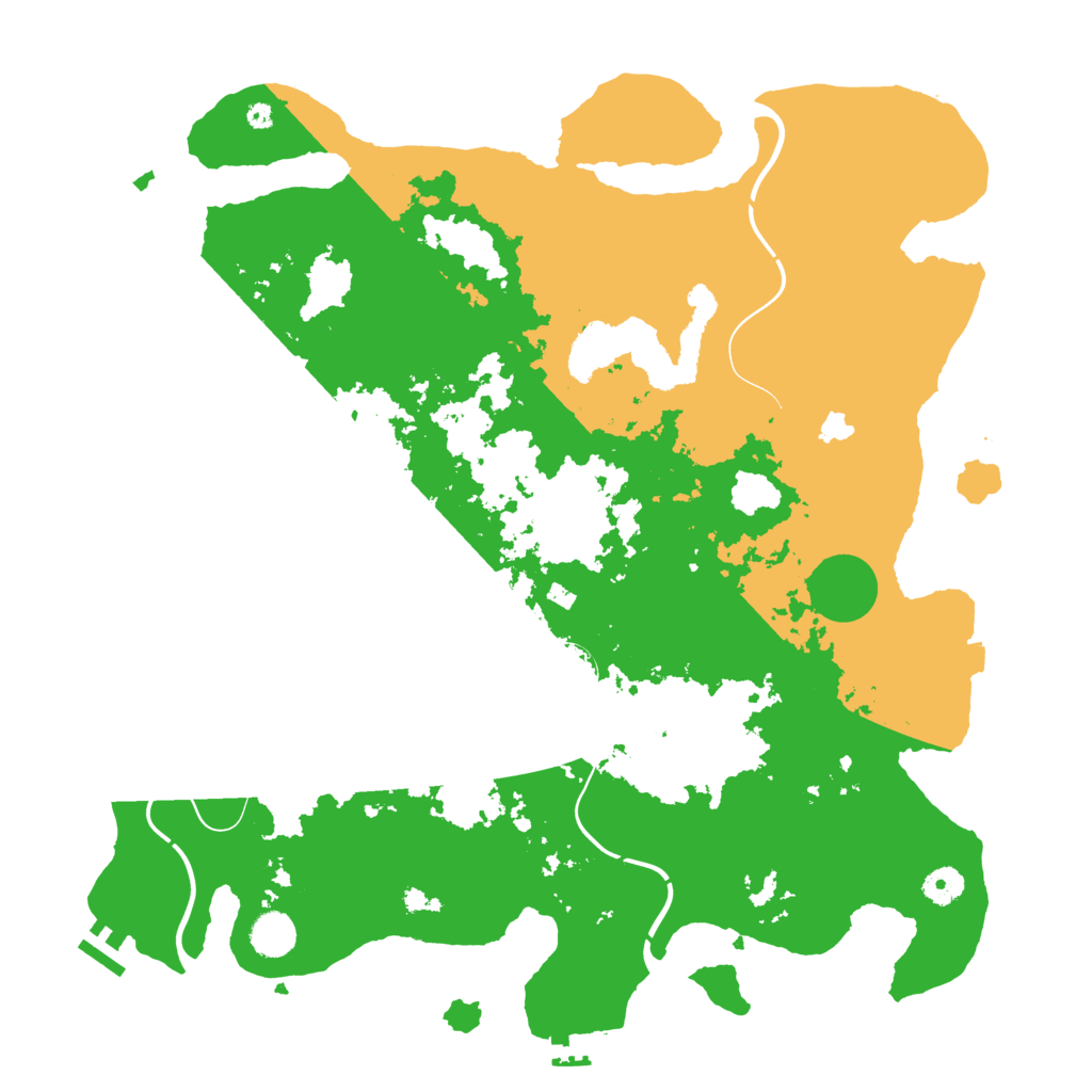 Biome Rust Map: Procedural Map, Size: 4250, Seed: 2006443425