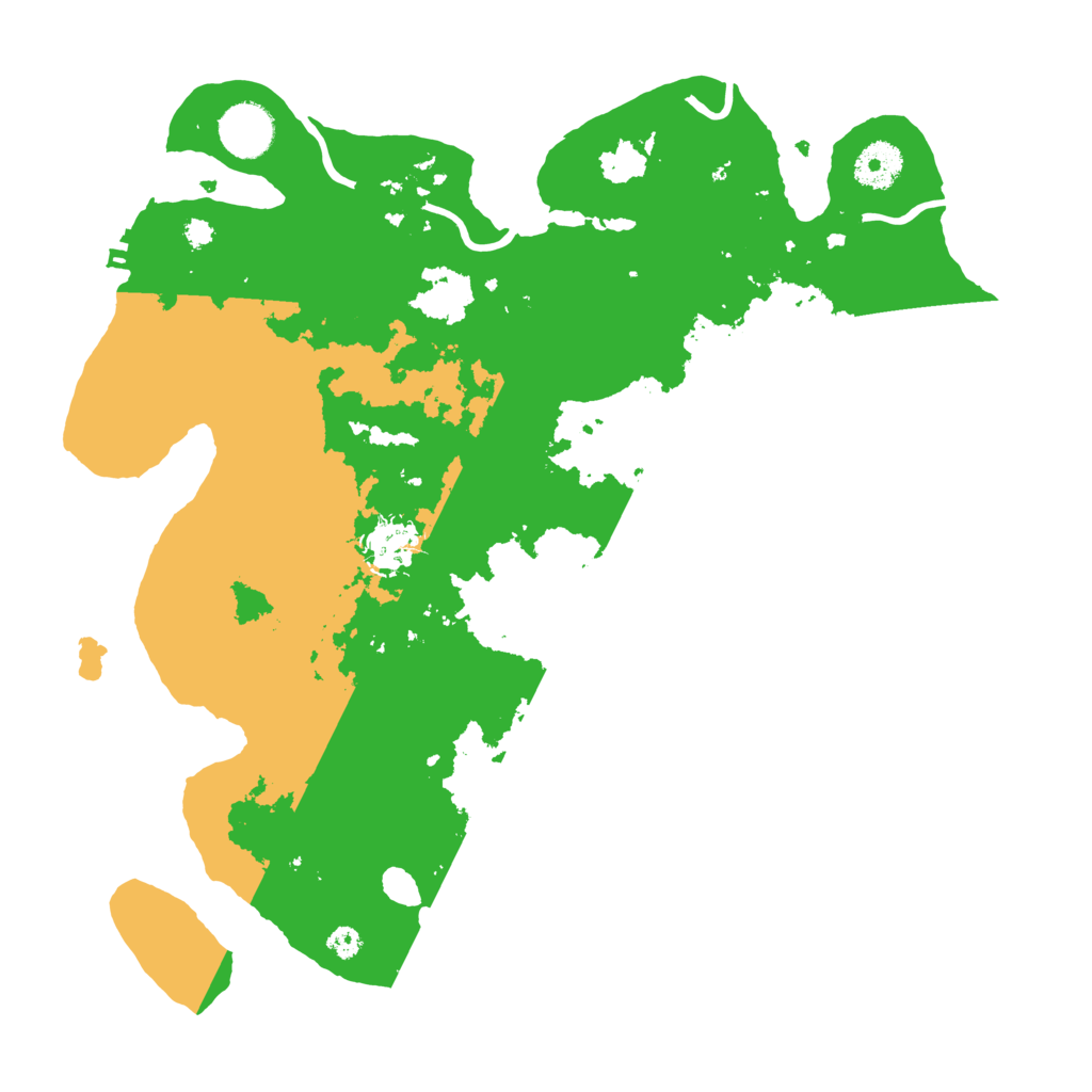 Biome Rust Map: Procedural Map, Size: 3500, Seed: 697210761