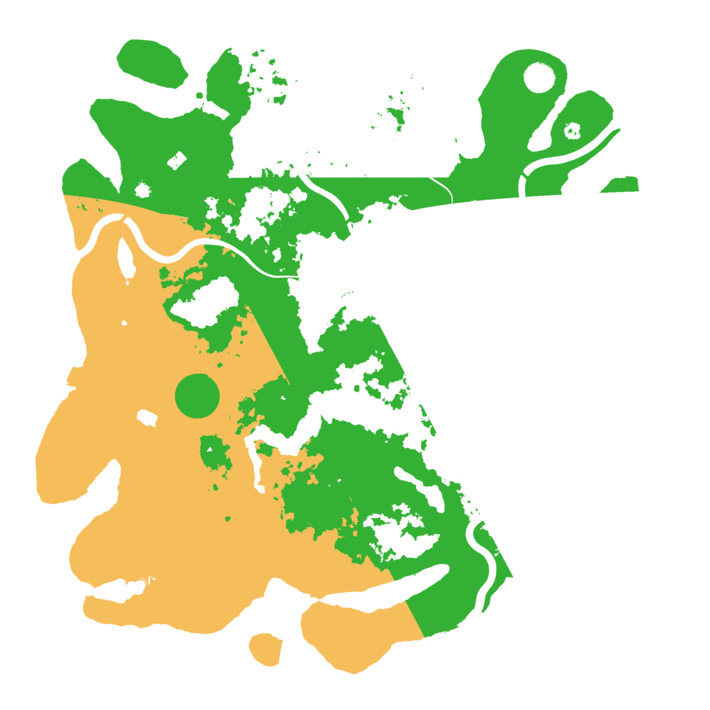 Biome Rust Map: Procedural Map, Size: 4200, Seed: 712365