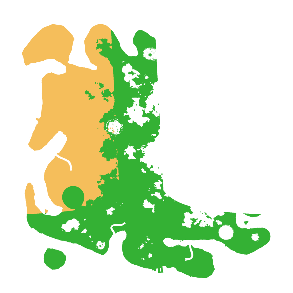 Biome Rust Map: Procedural Map, Size: 3500, Seed: 1690239119