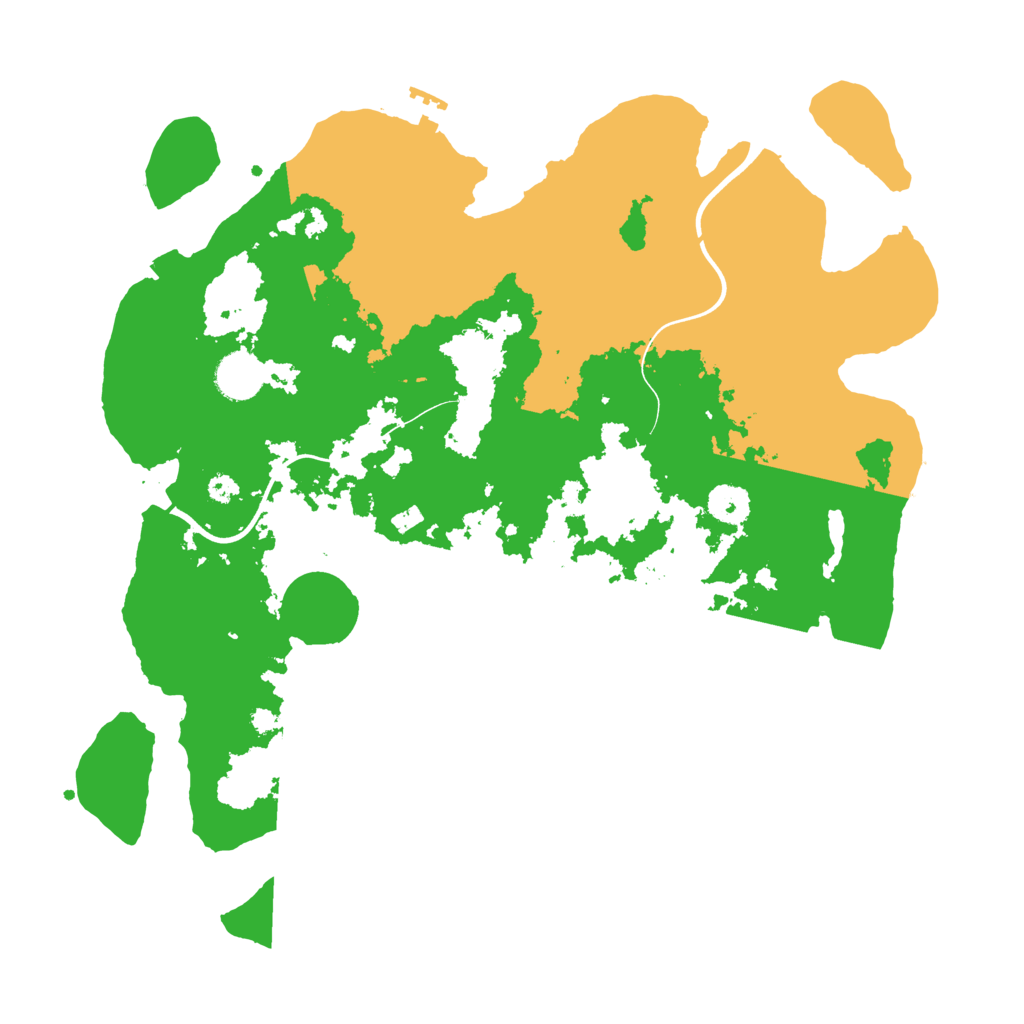 Biome Rust Map: Procedural Map, Size: 3750, Seed: 454247424