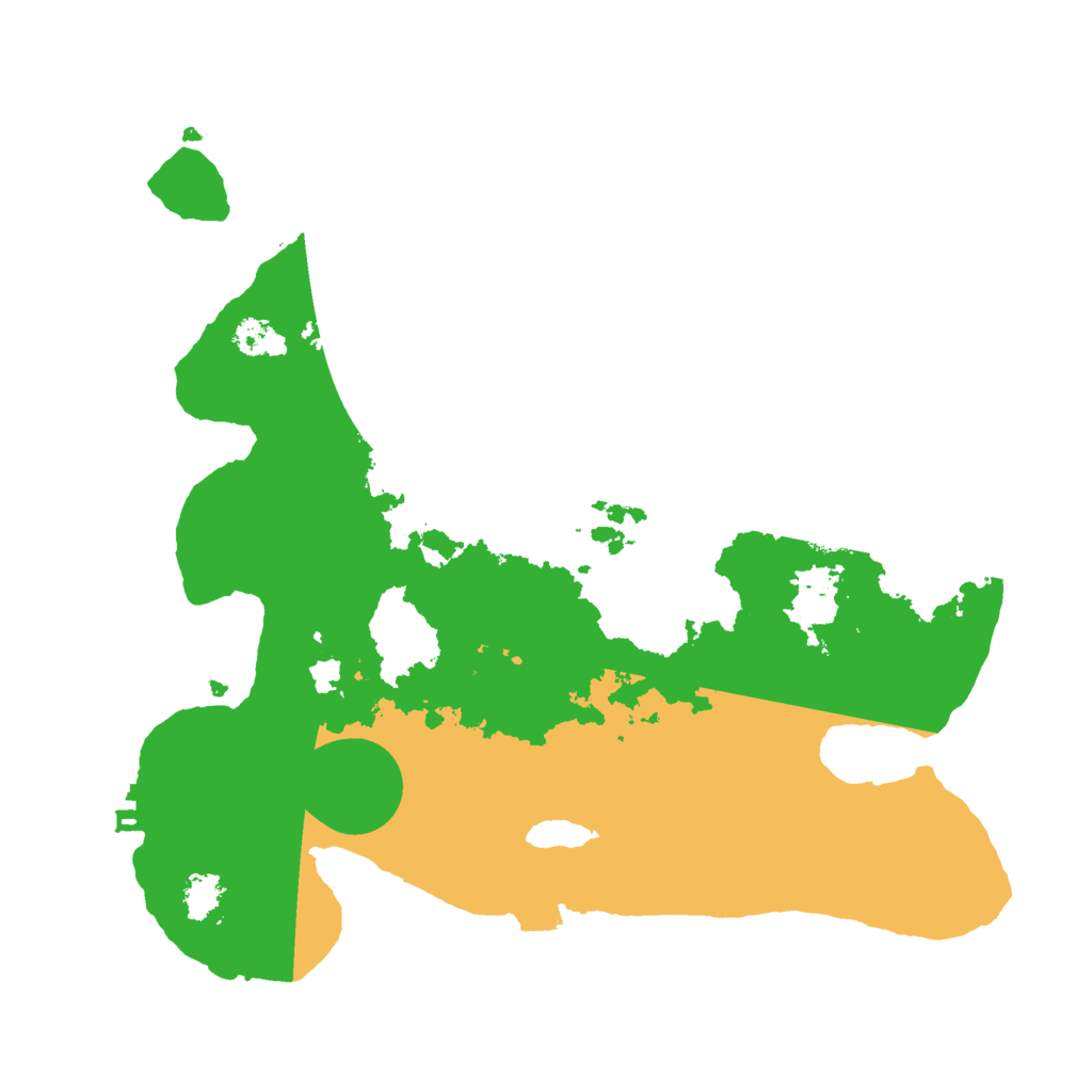 Biome Rust Map: Procedural Map, Size: 3000, Seed: 6350974