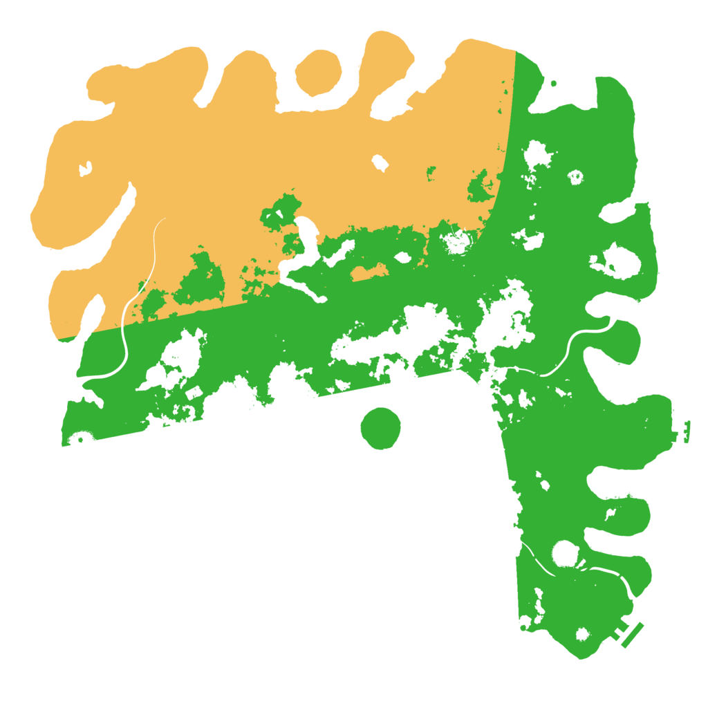 Biome Rust Map: Procedural Map, Size: 4800, Seed: 783796352