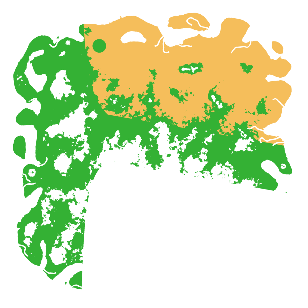 Biome Rust Map: Procedural Map, Size: 6000, Seed: 224854636