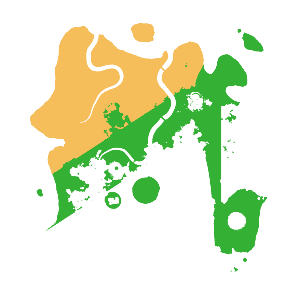 Biome Rust Map: Procedural Map, Size: 3000, Seed: 1733550197