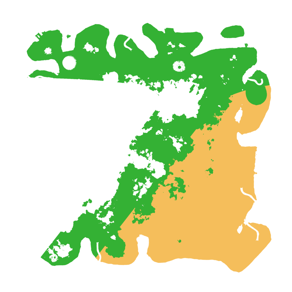 Biome Rust Map: Procedural Map, Size: 3750, Seed: 20230105