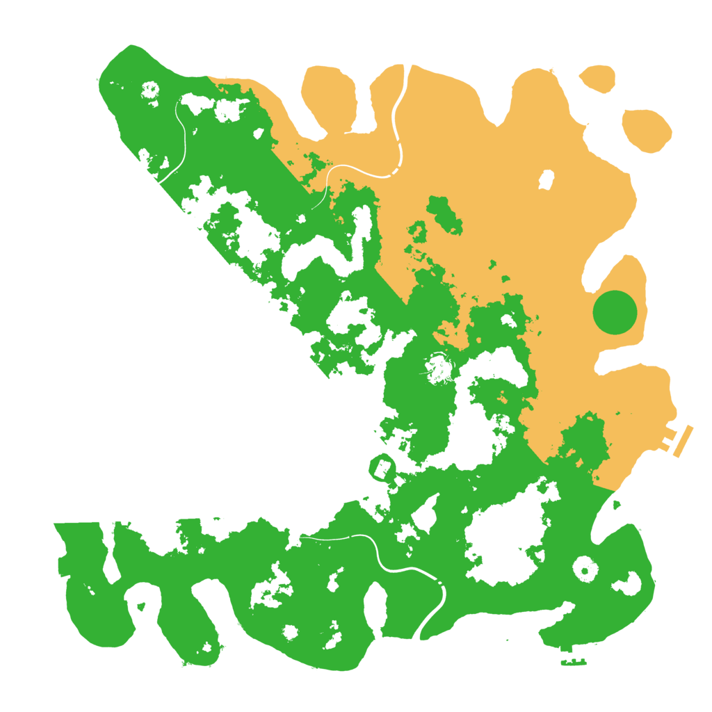 Biome Rust Map: Procedural Map, Size: 4250, Seed: 351108853
